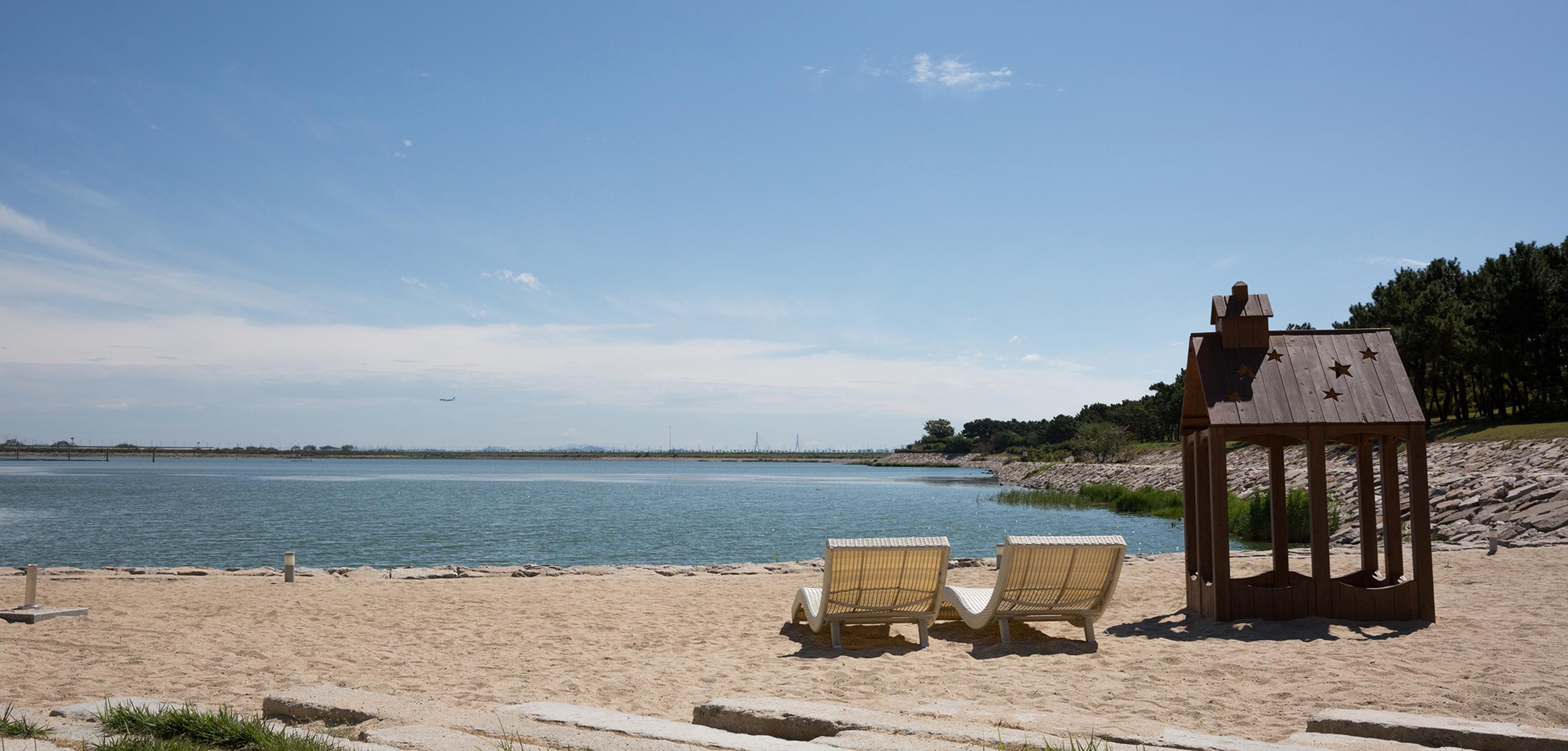 Nest Hotel Incheon Luaran gambar The beach at Lake Whitney