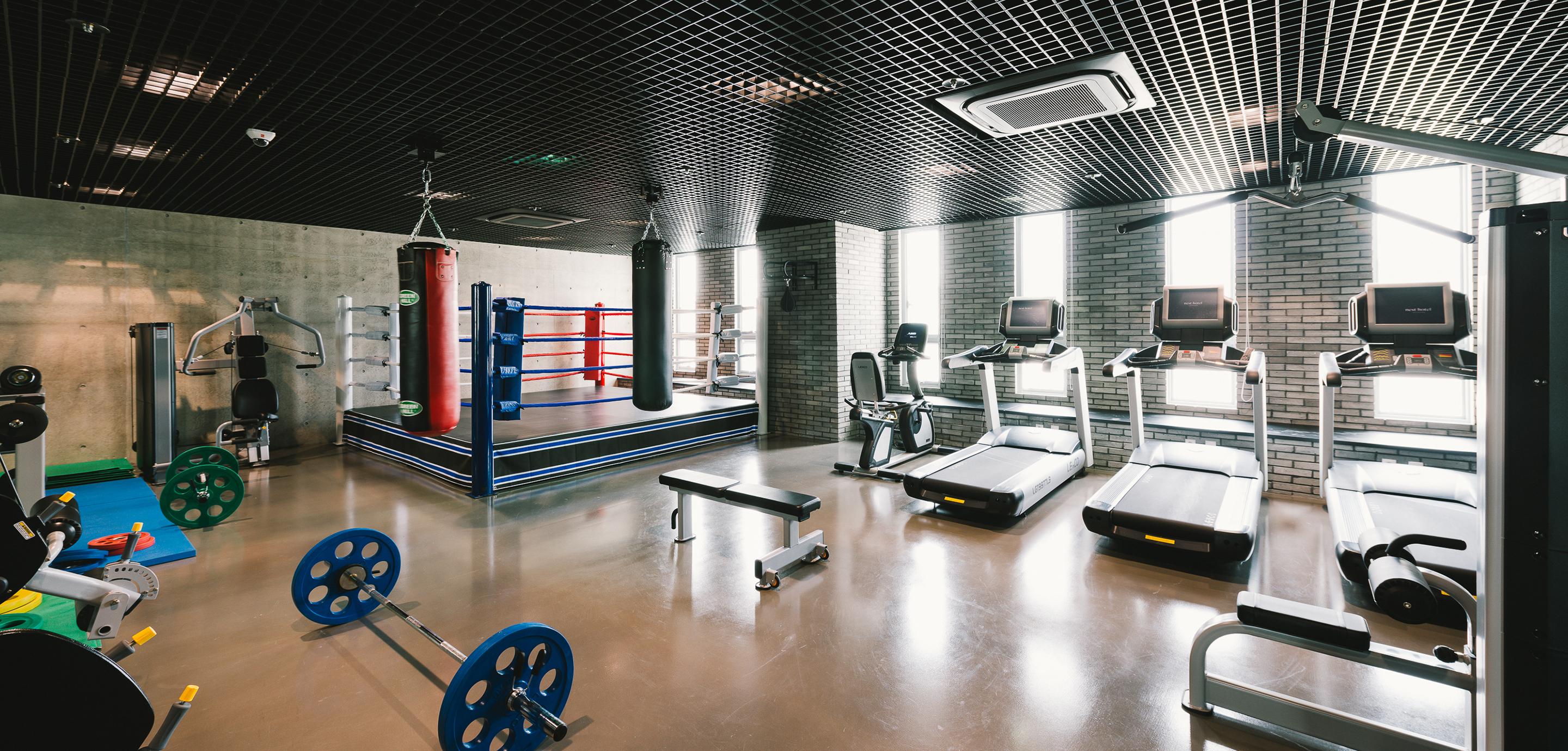 Nest Hotel Incheon Luaran gambar A gym